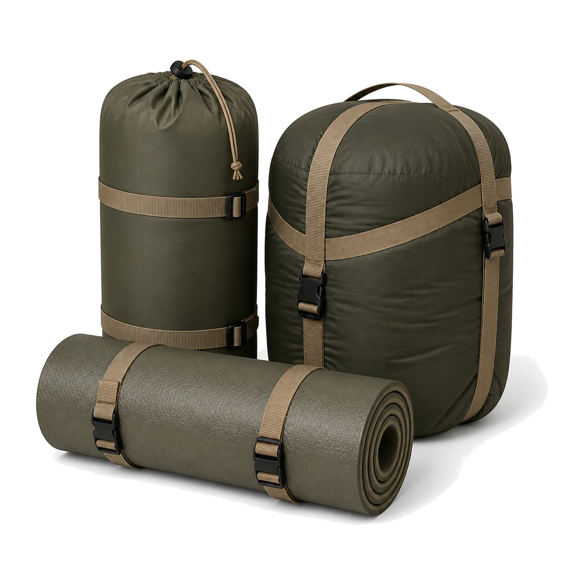 Basecamp Solo Kit (Tent + Bag + Pad)